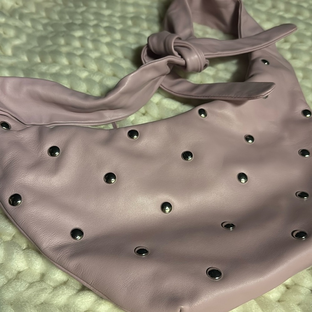 Maje pink lavender convertible bag